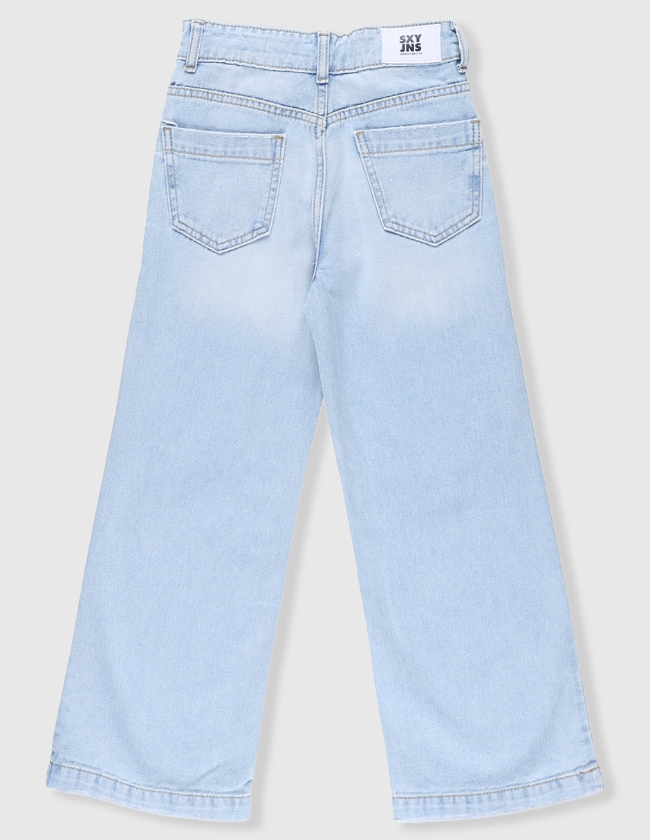 Jeans amplio para niña 5