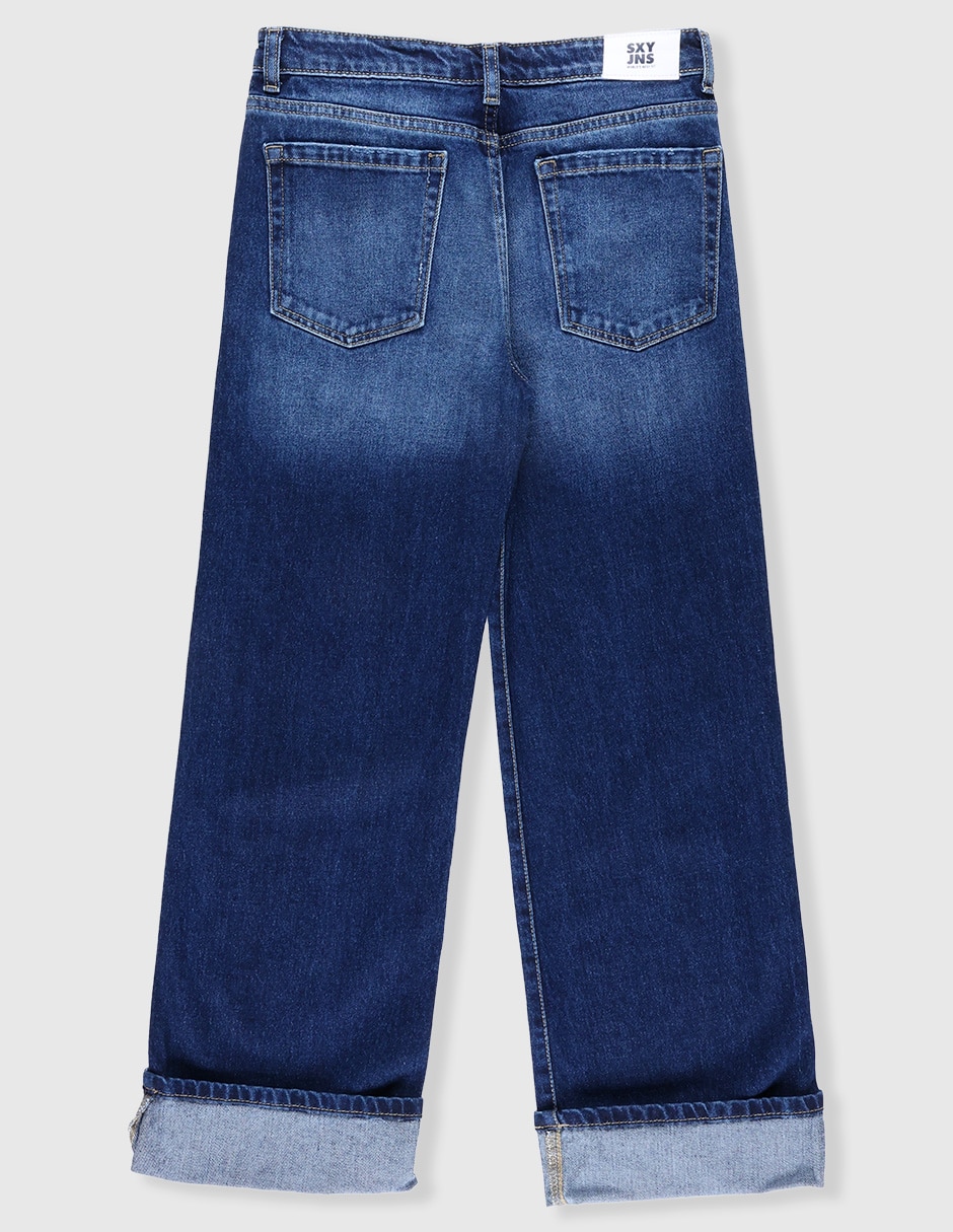 Jeans amplio para niña 5