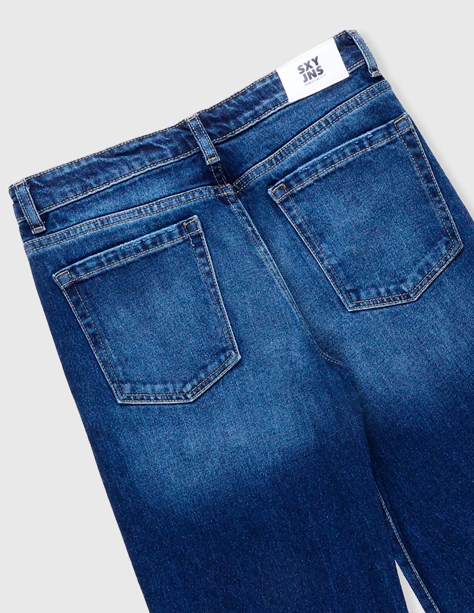 Jeans amplio para niña 7