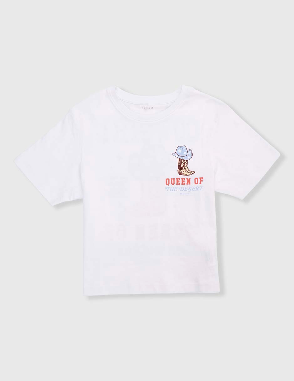 Playera name it manga corta