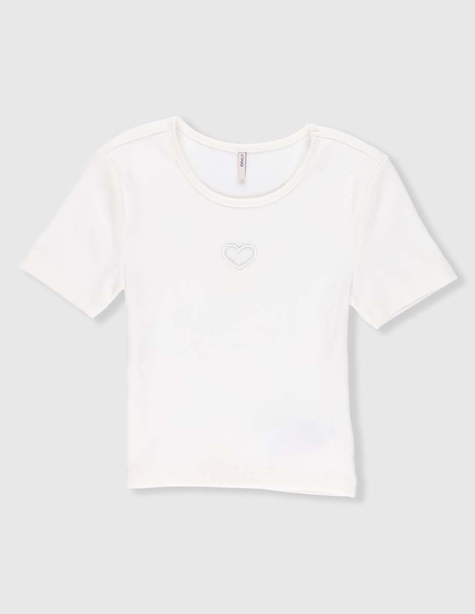 Playera manga corta para niña Playera manga corta para niña