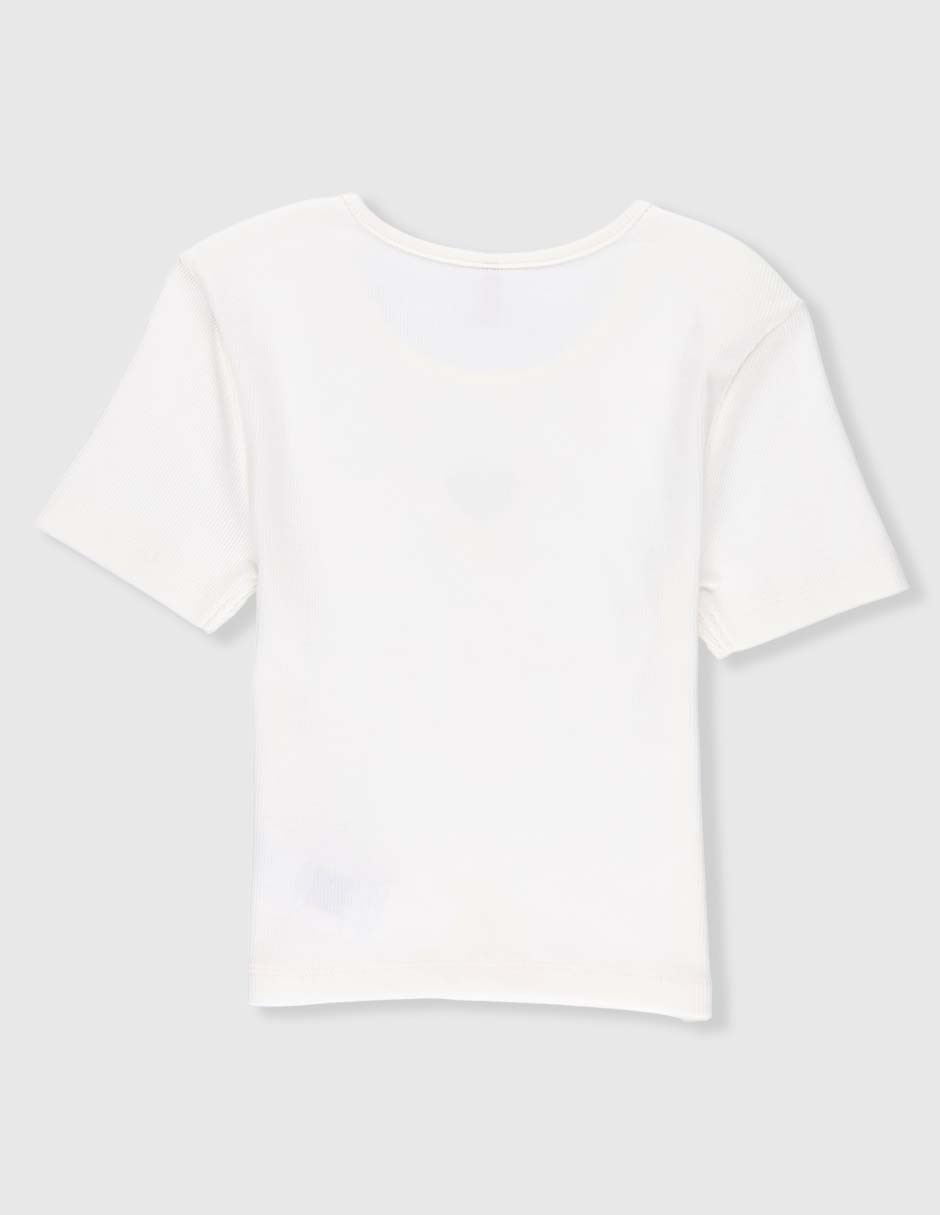 Playera Only manga corta para niña