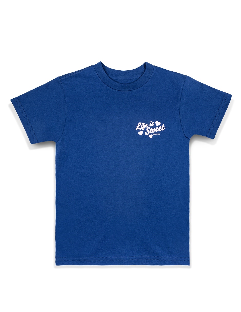Playera manga corta para niña
