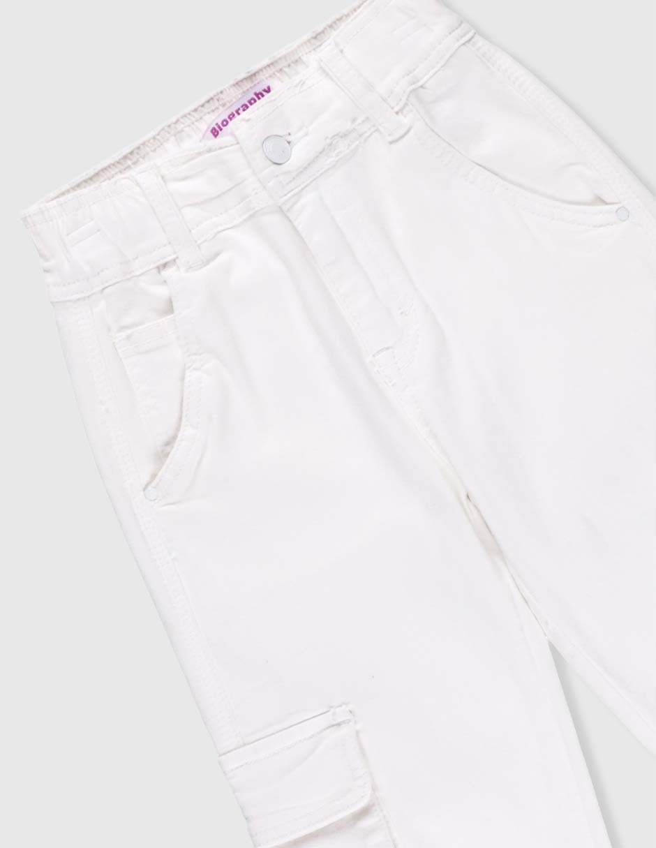 Pantalón cargo para niña