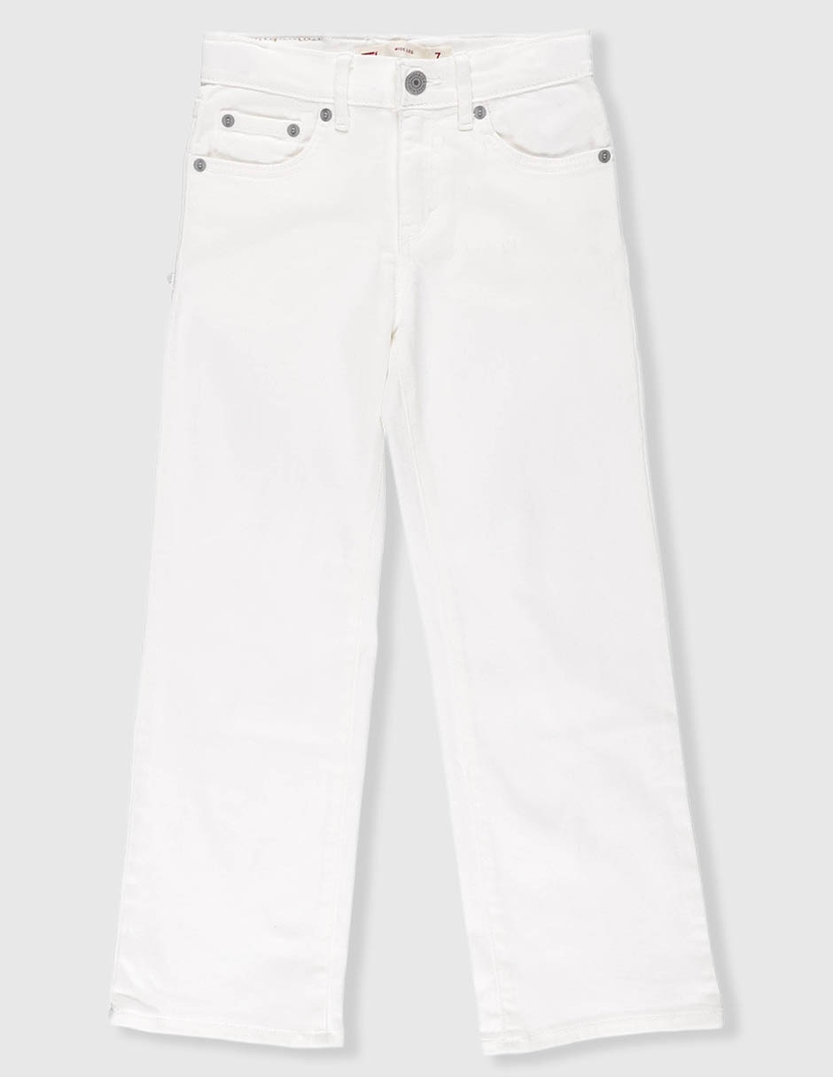 Jeans relaxed amplio levi's lavado claro para niña