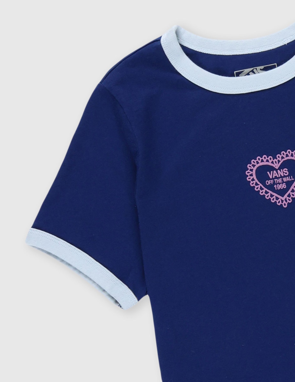 Playera Vans manga corta para niña
