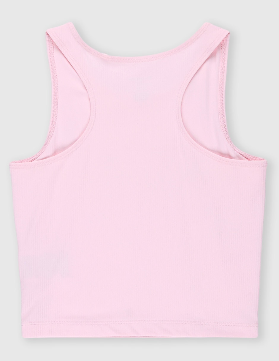 Playera Champion sin manga para niña