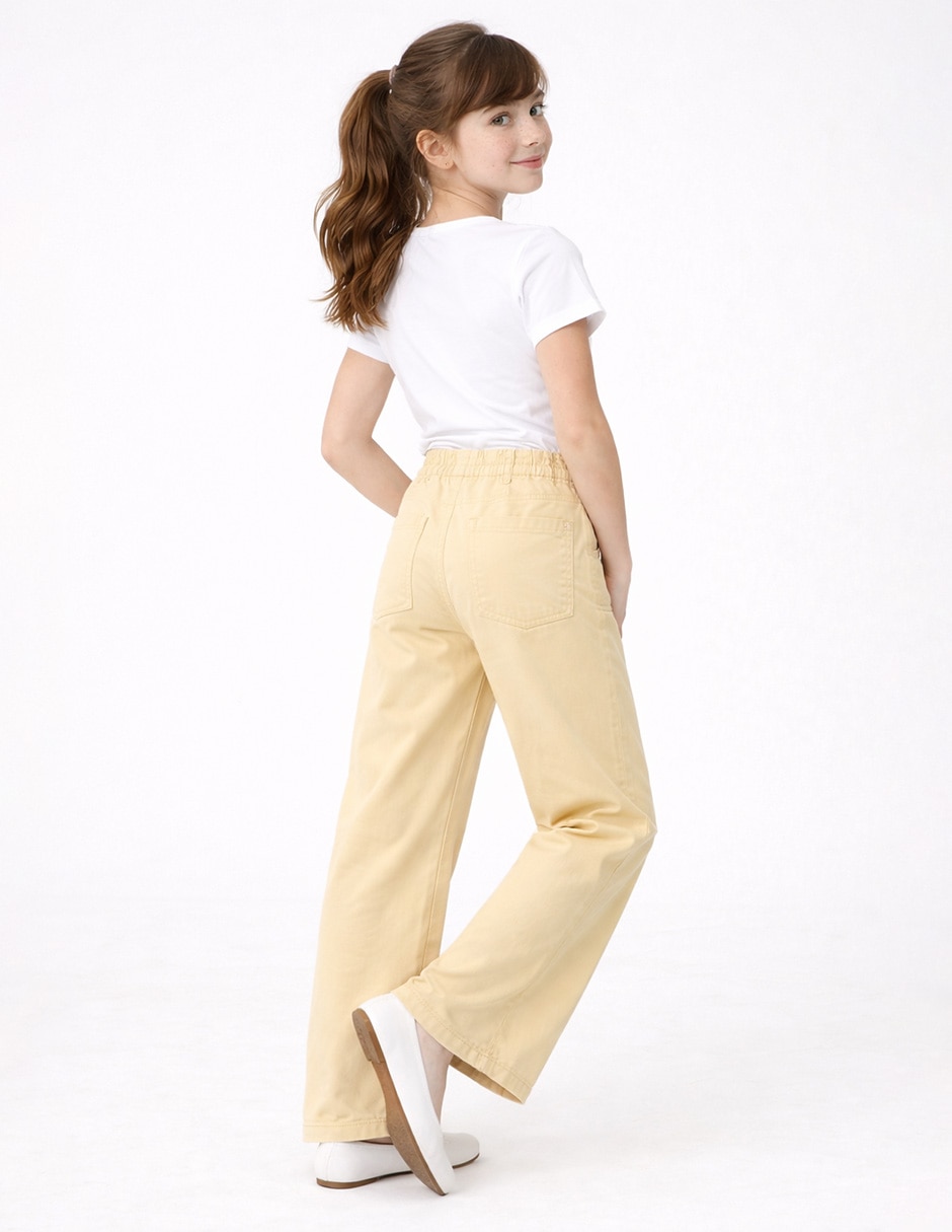 Jeans amplio para niña