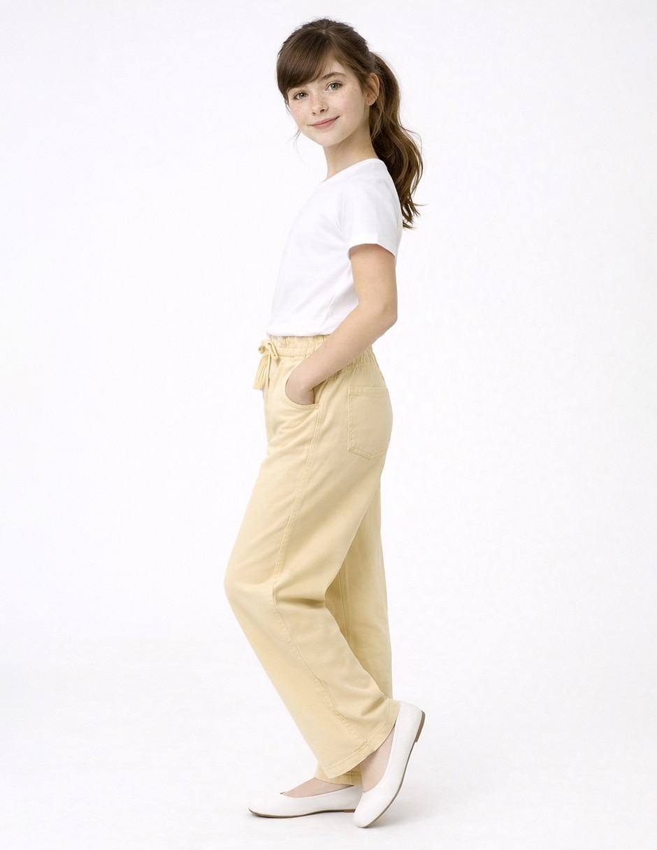 Jeans amplio para niña