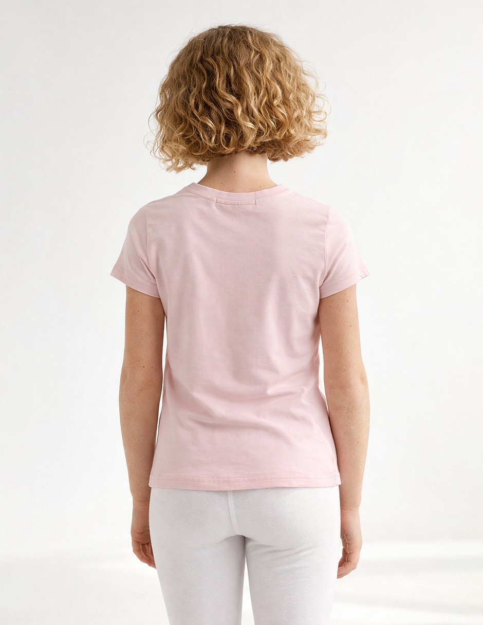 Playera manga corta para niña 4