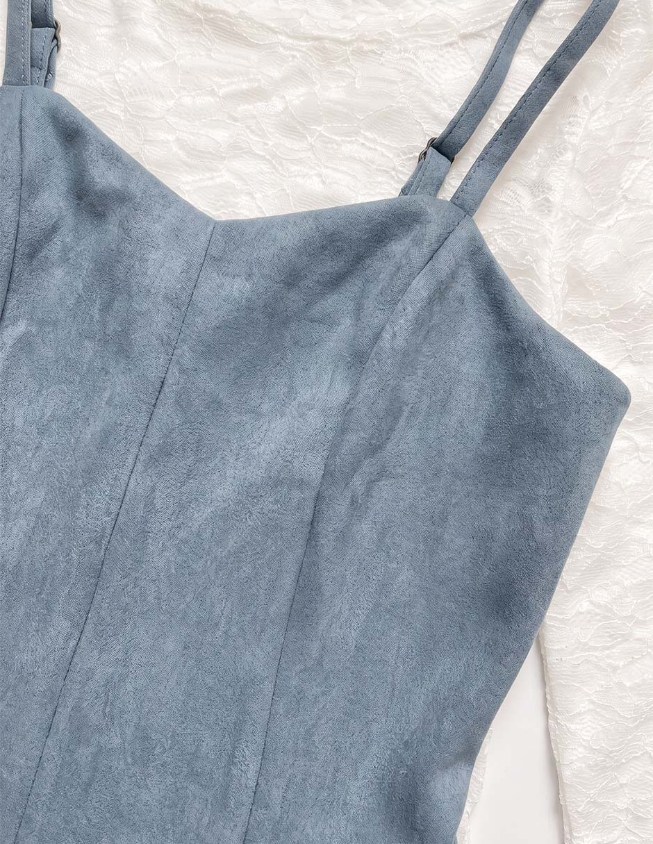 Vestido manga larga para niña 4