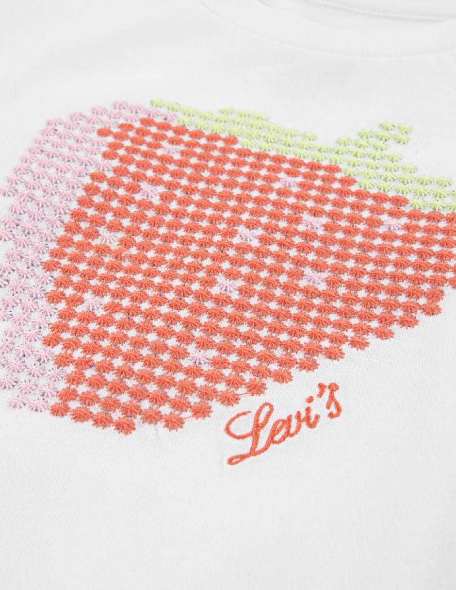 Playera manga corta para niña