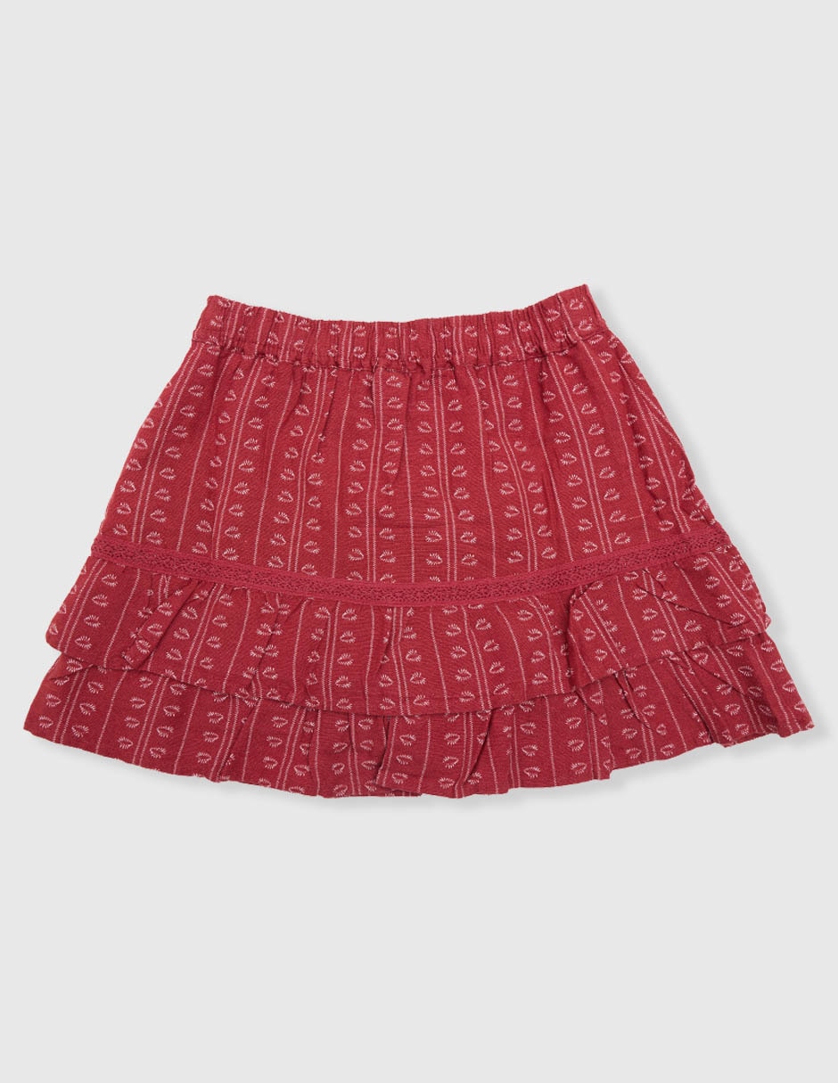 Falda short only niña