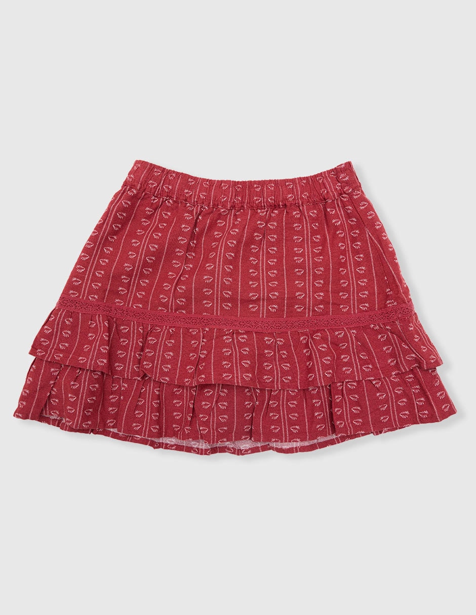 Falda short only niña