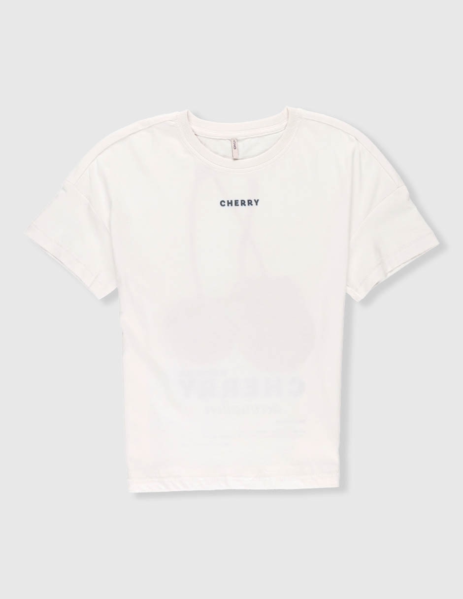 Playera manga corta para niña Playera manga corta para niña