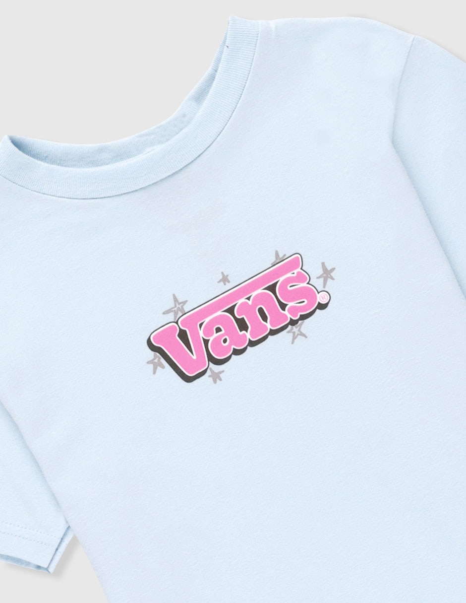 Playera Vans manga corta para niña