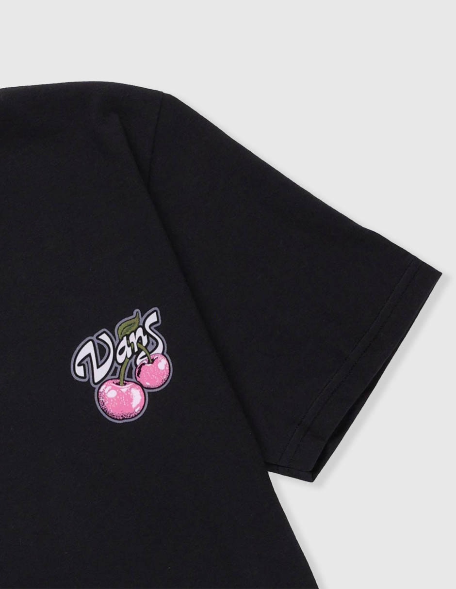 Playera vans manga corta para niña