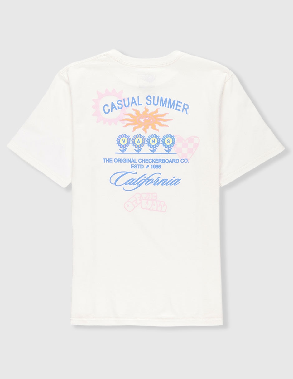 Playera Vans manga corta para niña