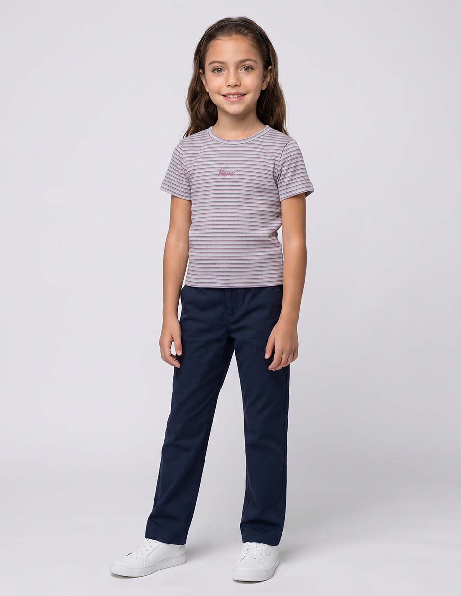 Playera Vans manga corta para niña