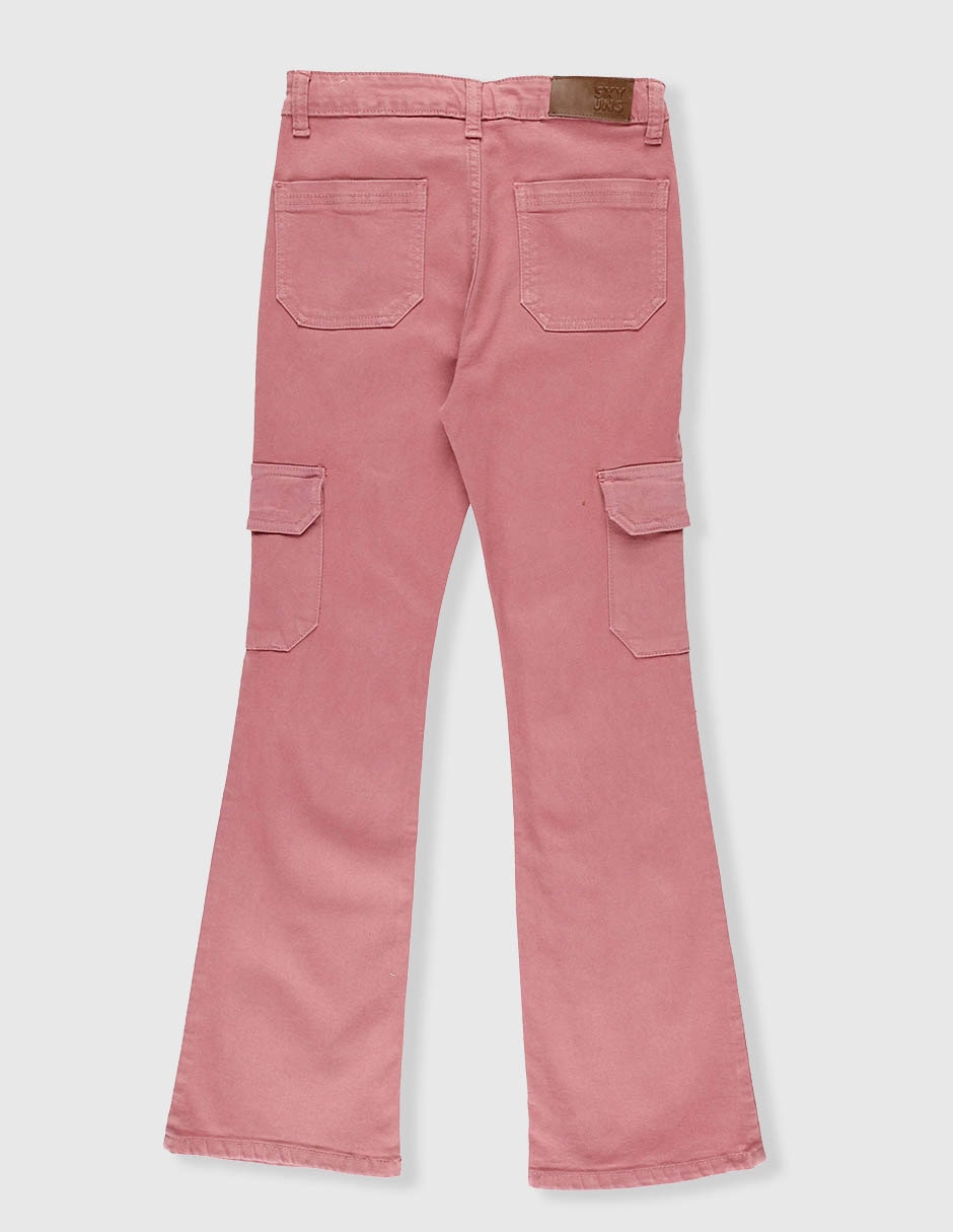 "jeans/jegging" regular campana atemporal sxykjg008 "lavado" sin lavado "para" infantil niña 3