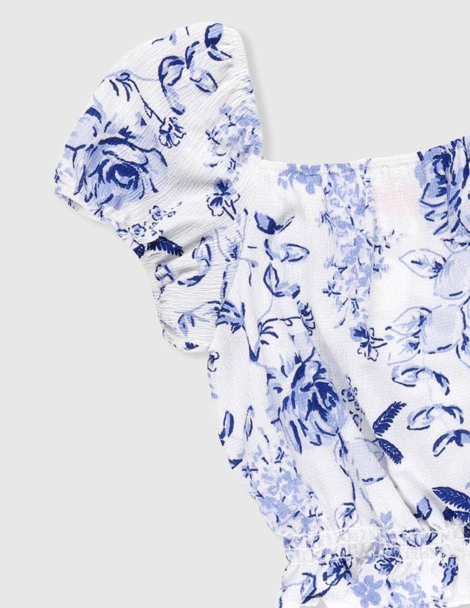Blusa biography para niña