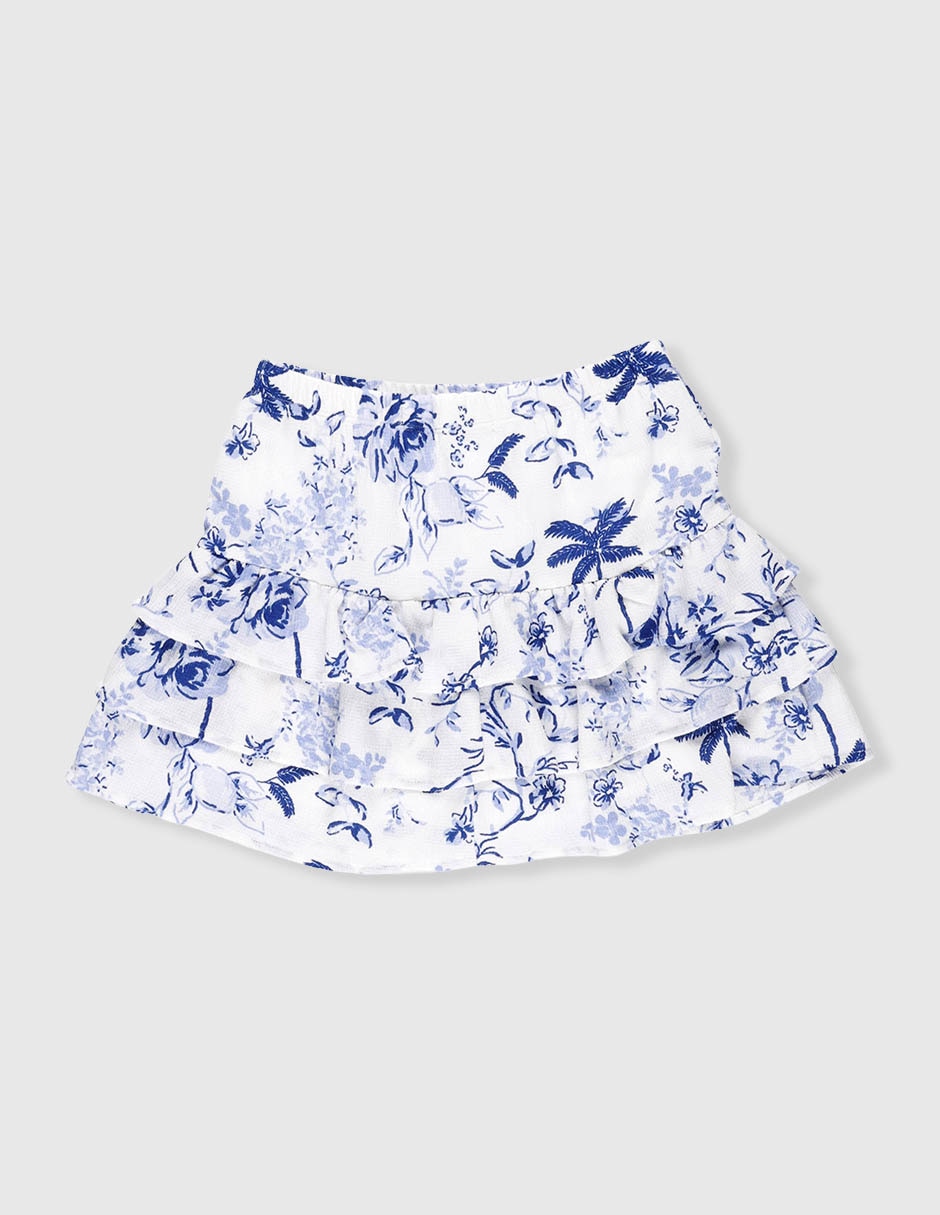 Falda/falda short falda no aplica "de" poliéster "para" niños grandes niña 4