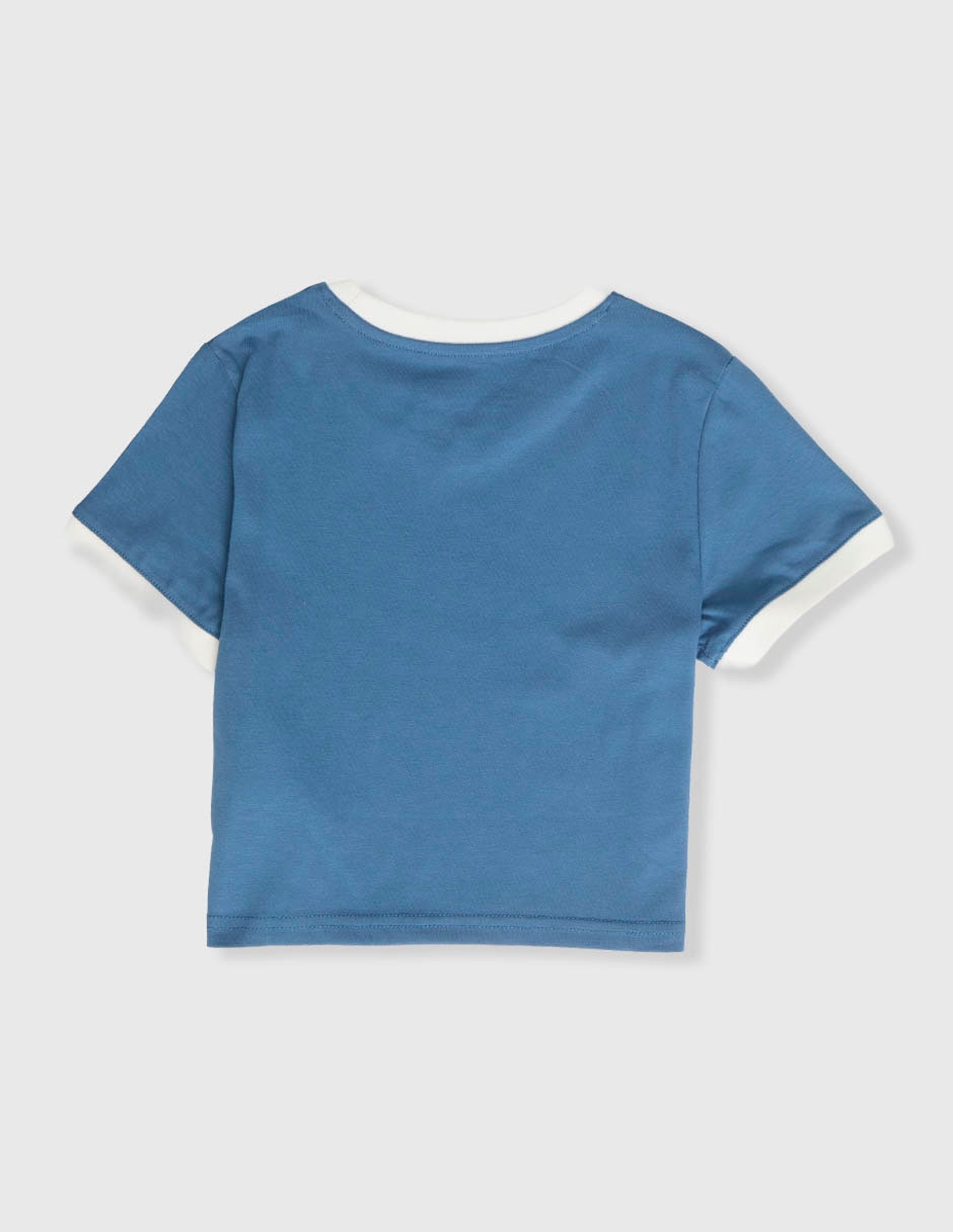 Playera Argentina manga corta para niña 4