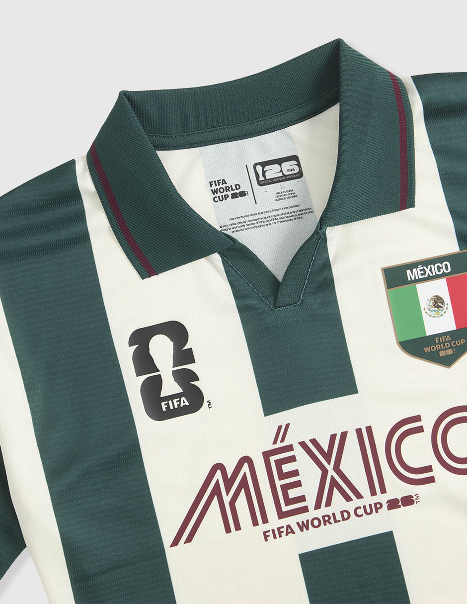 Set Playera/Playera Fifa Fifa Fifa México Manga Corta Para Niños Grandes Niña