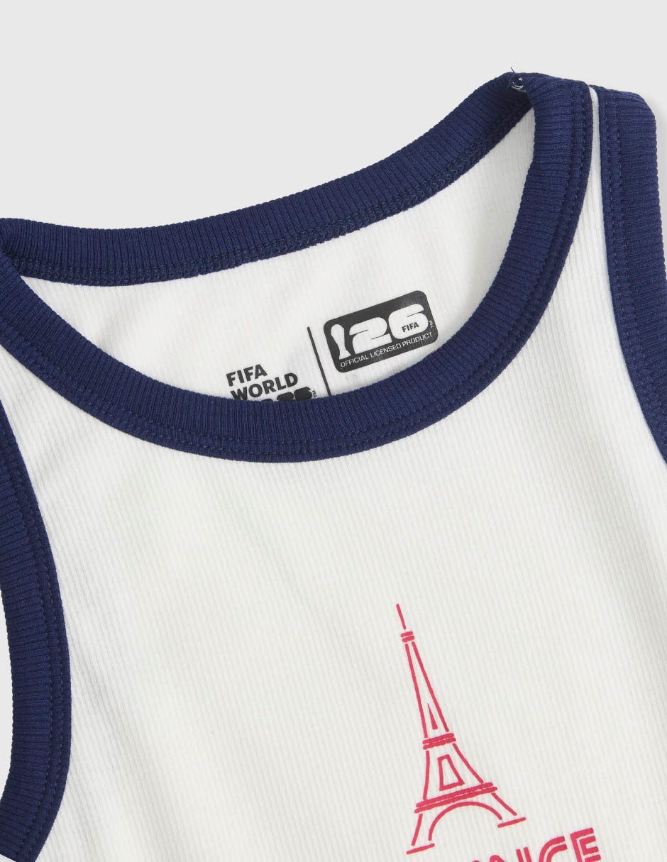 Playera Francia para niña 2