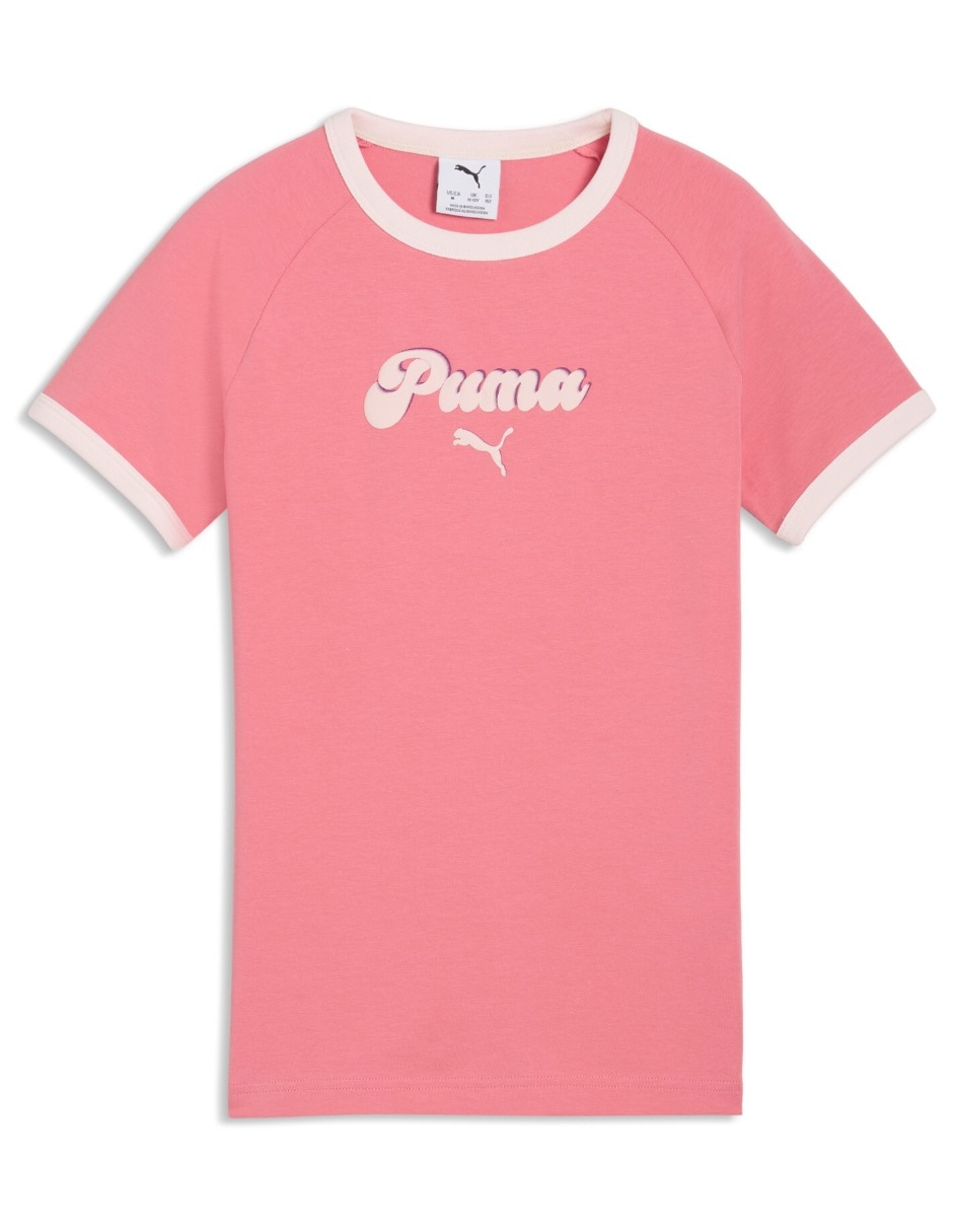 Playera manga corta para niña