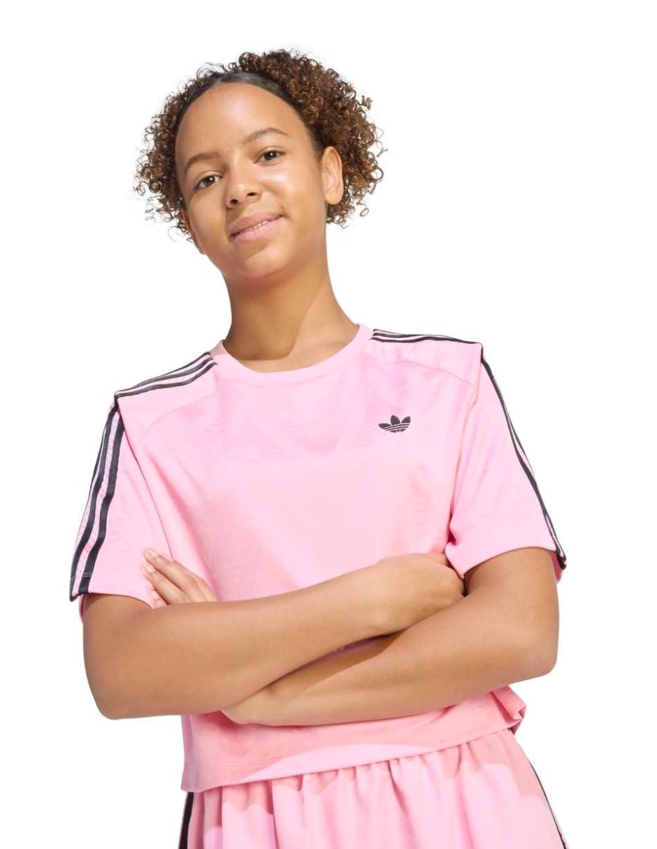 Playera Adidas Originals manga corta para niña