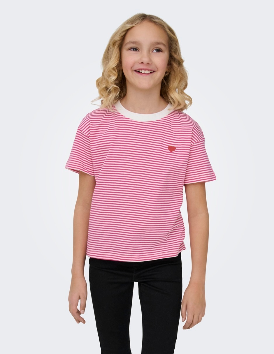 Playera manga corta para niña Playera manga corta para niña