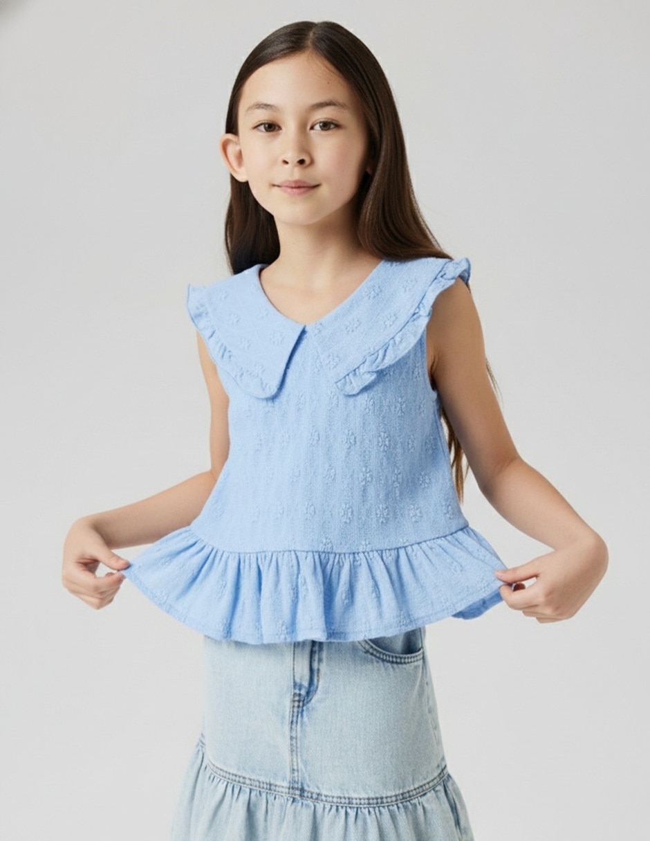 Blusa para niña
