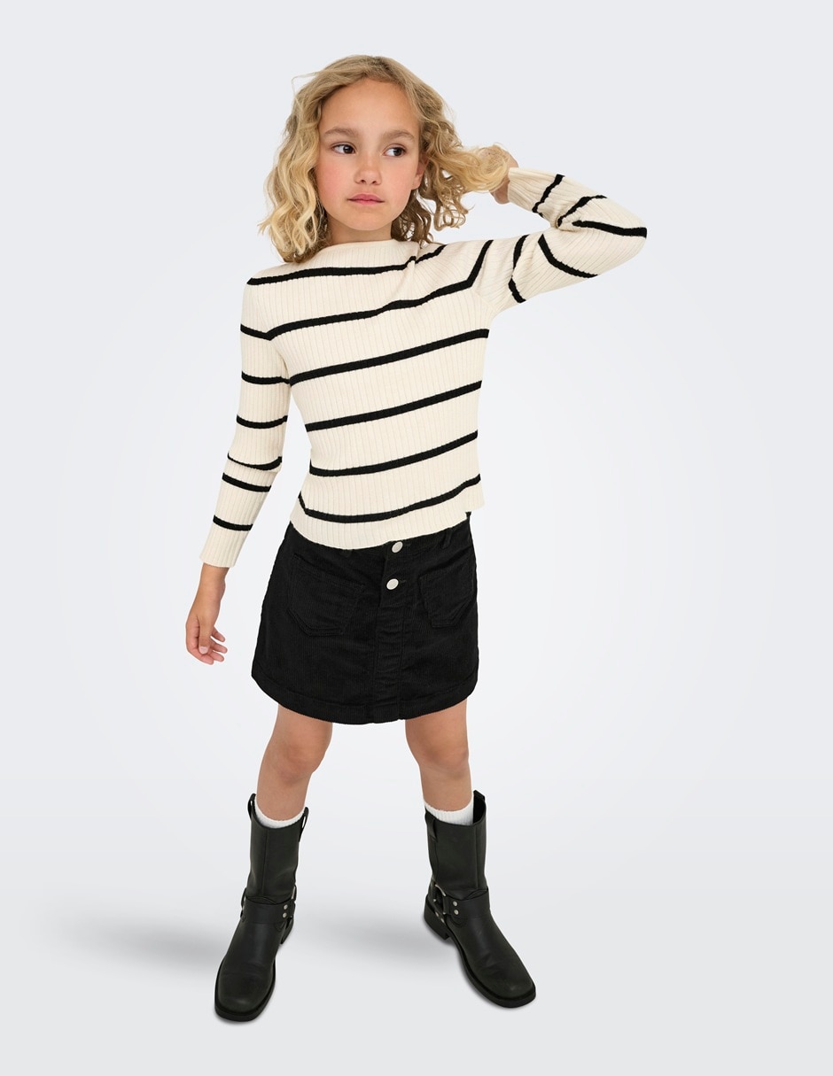 Falda/falda short ss26 de algodón para infantil / niños grandes mujer Falda/falda short ss26 de algodón para infantil / niños grandes mujer