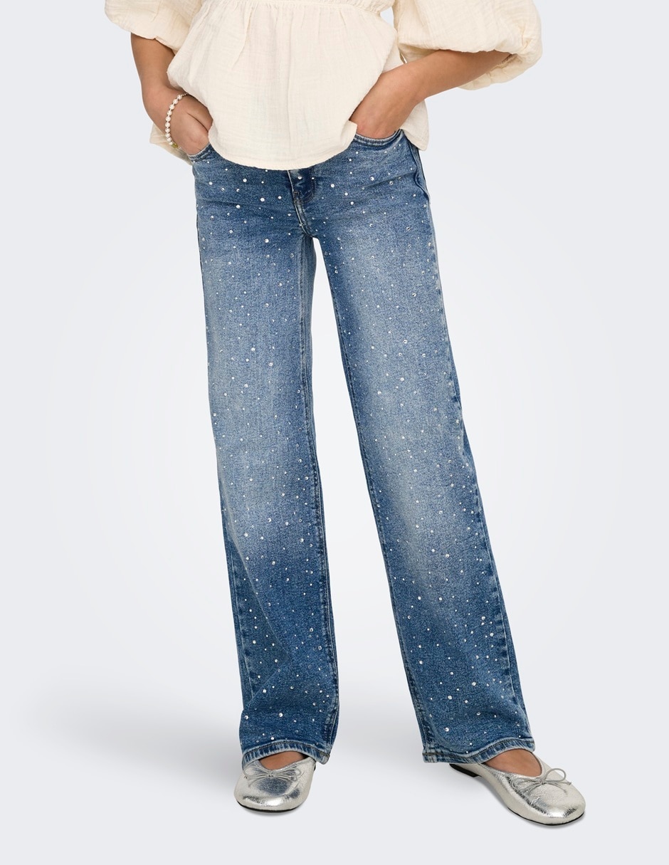 Jeans 15356024 algodón wide leg 3