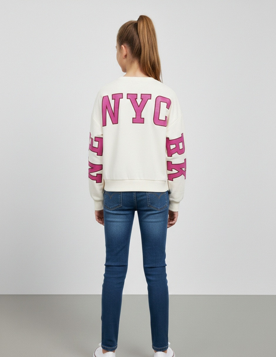 Sudadera 15352386 liso alg 4