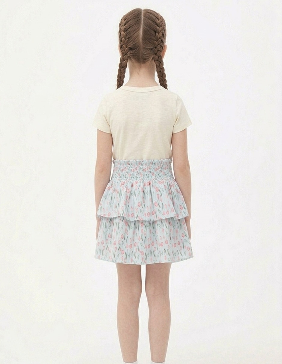 Falda de algodón para niña 3