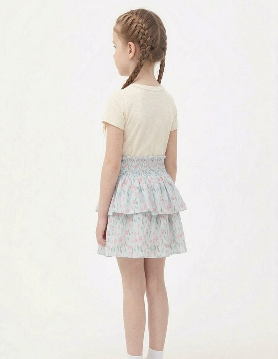 Falda de algodón para niña 2