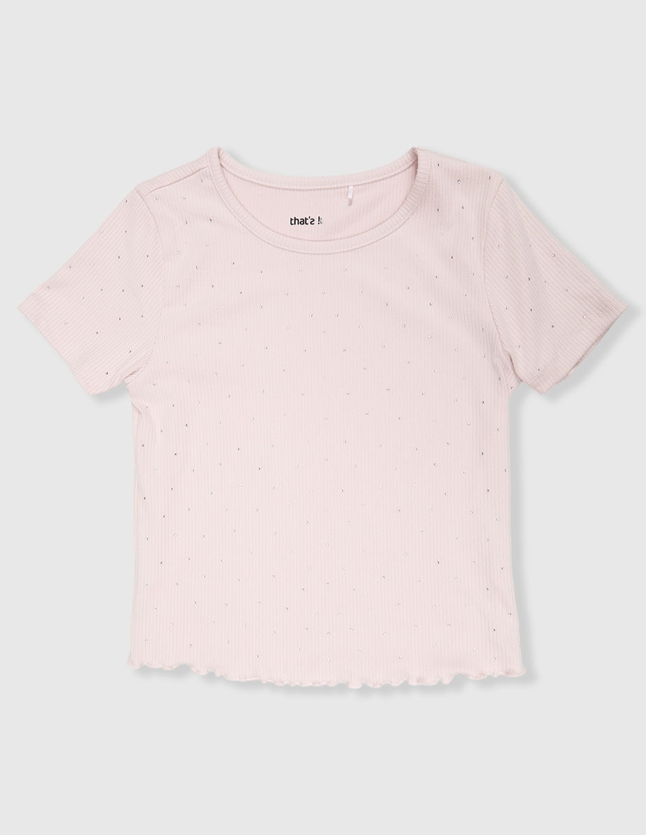 Playera that's it manga corta para niña