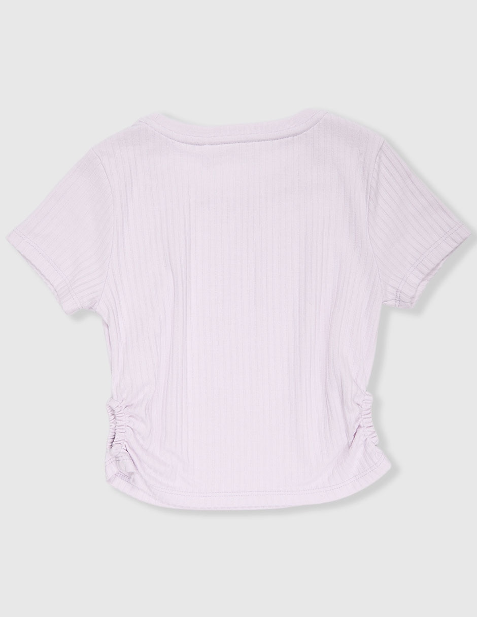 Playera manga corta para mujer