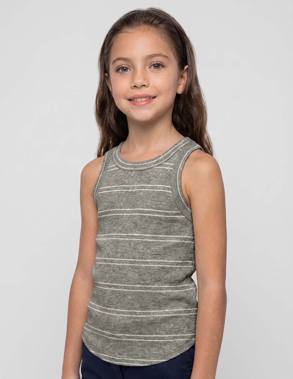 Playera sin manga para niña Playera sin manga para niña