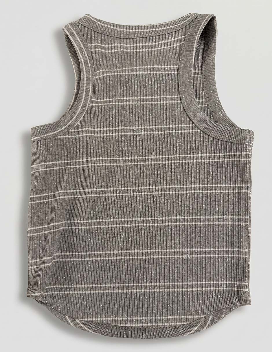 Playera sin manga para niña 3