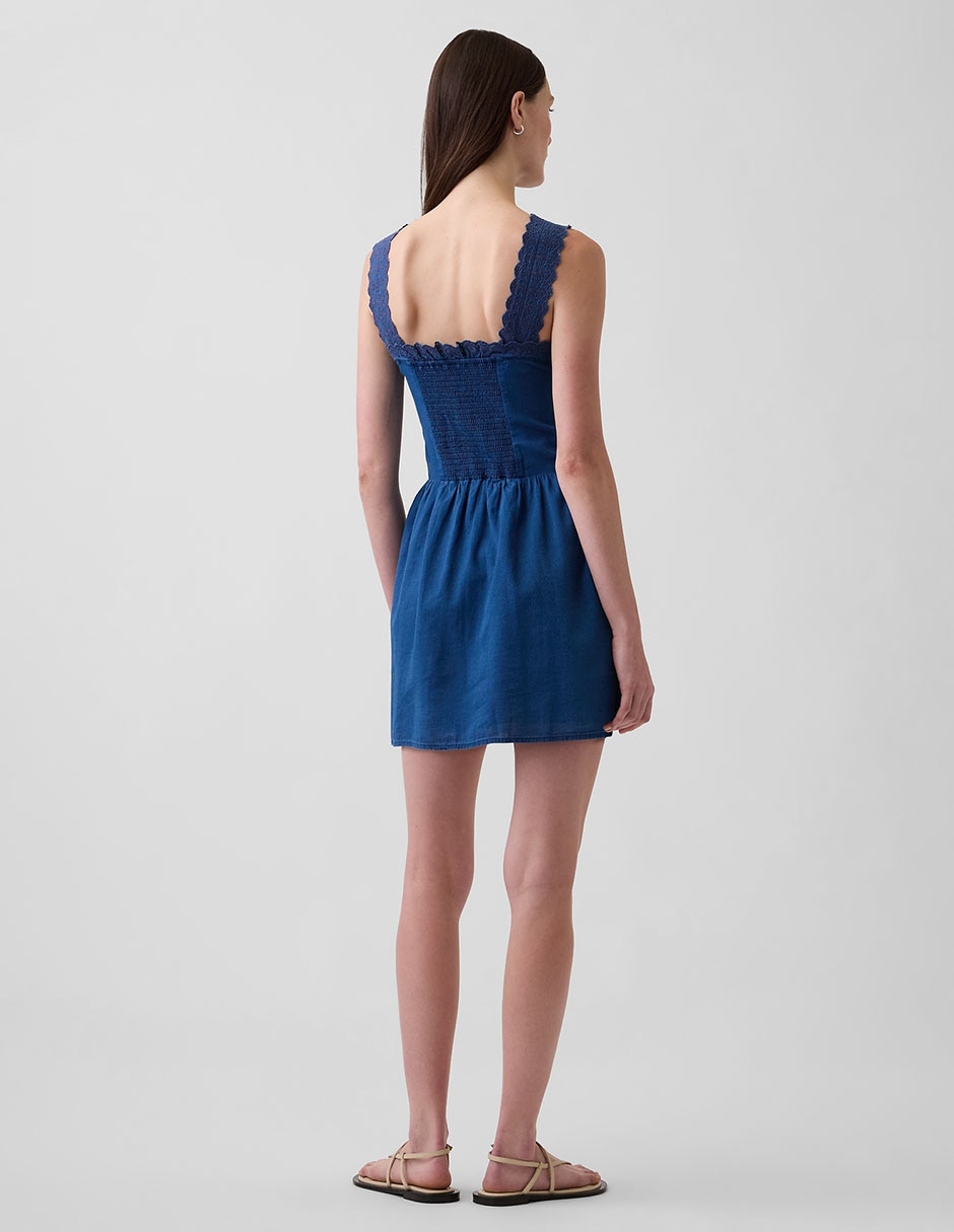 Vestido arriba rodilla casual para mujer