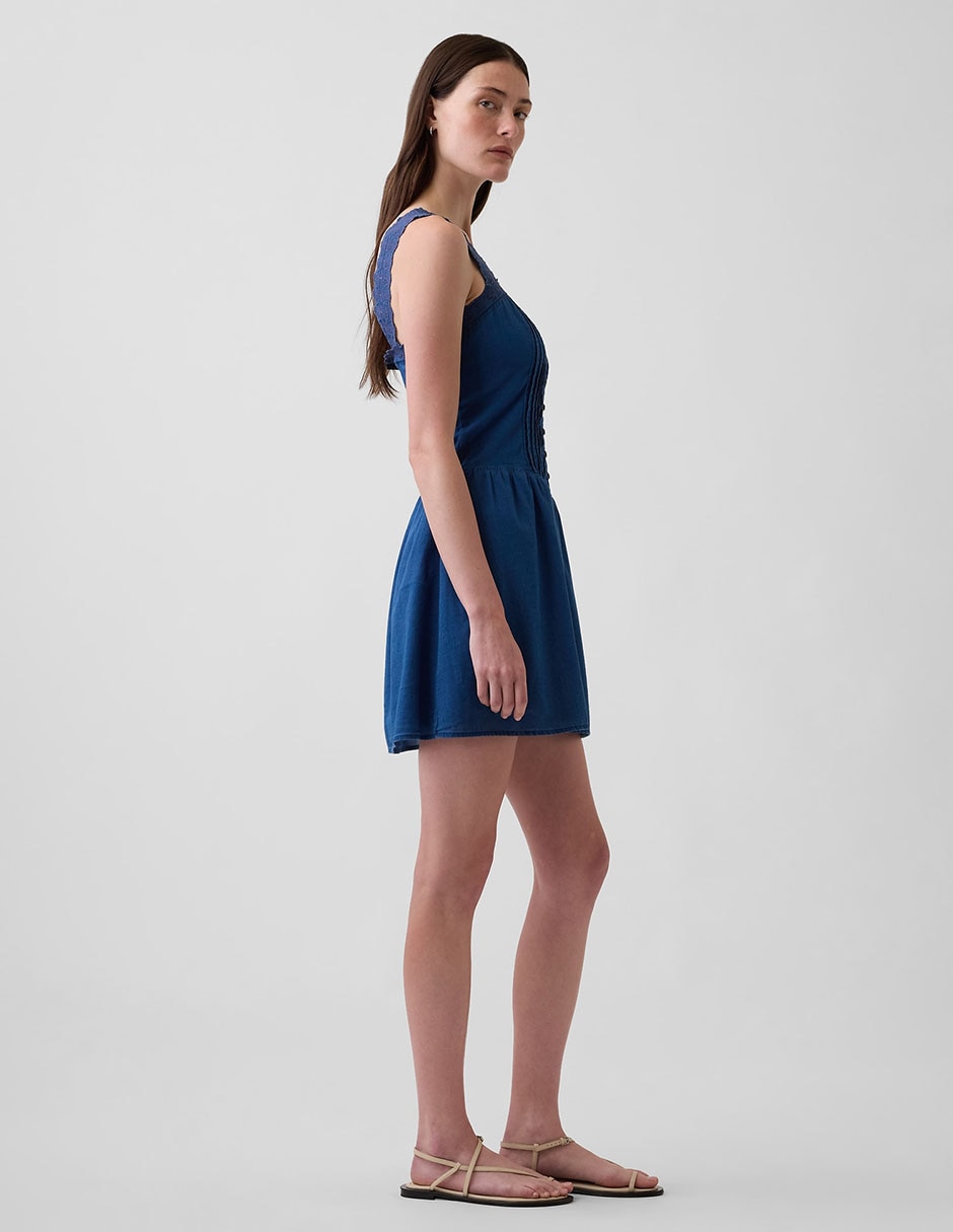 Vestido arriba rodilla casual para mujer