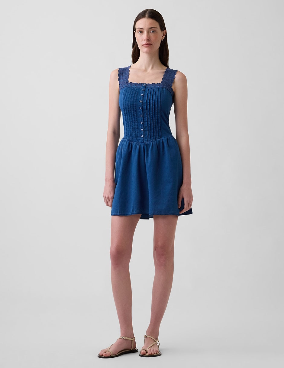 Vestido arriba rodilla casual para mujer