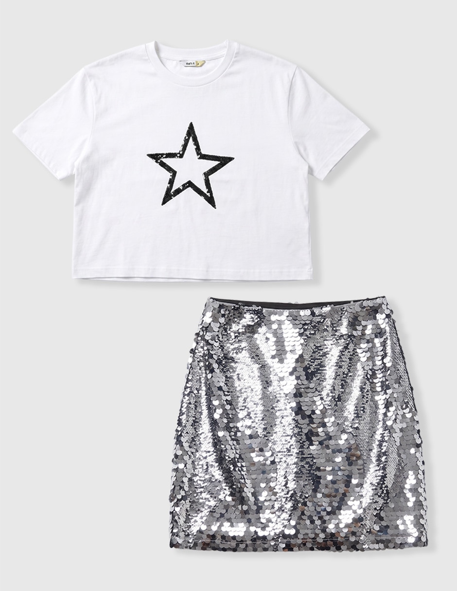 Conjunto de algodón para Niña