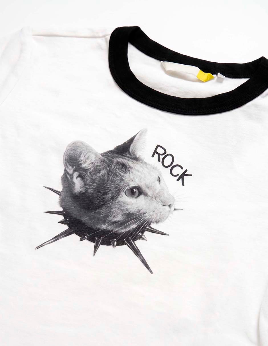 Playera manga corta para niña 4