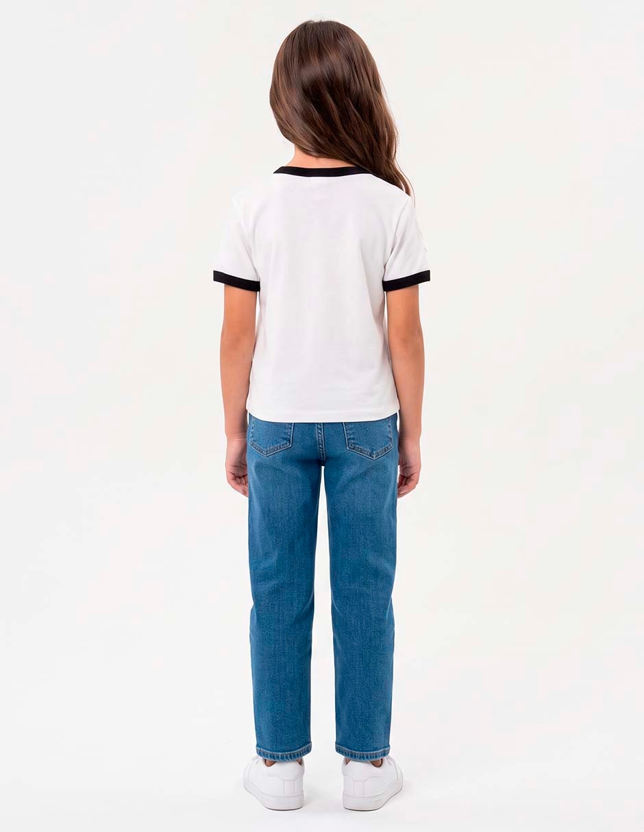 Playera manga corta para niña 2