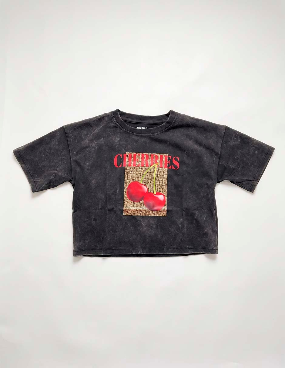 Playera manga corta para niña Playera manga corta para niña