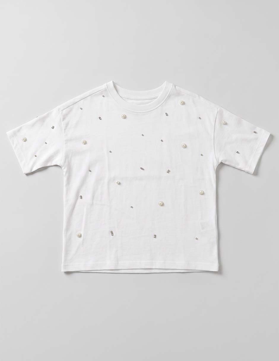 Playera manga corta para niña 4